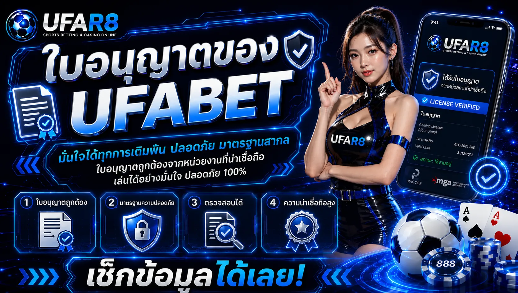 ใบอนุญาตของ UFABET